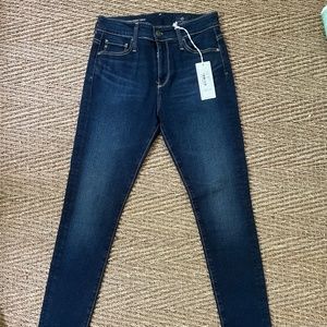 NWT! AG Jeans Adriano Goldschmied Farrah High-Rise Skinny Ankle Jean 25R